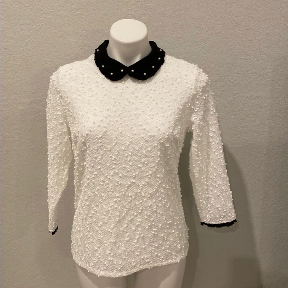 Elegant vintage style blouse